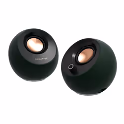 Creative Labs Pebble Pro, 1-way, 2.0 channels, Wired & Wireless, 10 W, 80 - 20000 Hz, Black