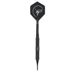Unicorn Darts Core Plus Black Brass Precision Engineered Value Soft Tip Set - 17 Grams