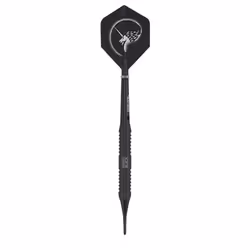 Unicorn Darts Core Plus Black Brass Precision Engineered Value Soft Tip Set - 19 Grams