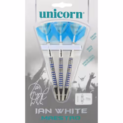 Unicorn Darts Ian White Maestro Pro Gripper Soft Tip Premium 90% Tungsten Set