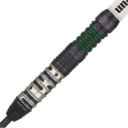 Unicorn Darts Code Dart in Green Tungsten Steel - Soft Tips & Aggressive Pattern - 20 Grams