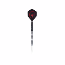 Unicorn Core Plus Dart Set Tungsten Style 3 Steel Tip Gripper 3 Shafts 22/24/26g - 22G, Silver