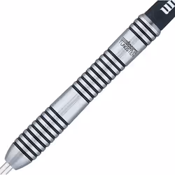 Unicorn Core Plus Dart Set Tungsten Style 3 Steel Tip Gripper 3 Shafts 22/24/26g - 22G, Silver