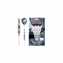 Unicorn Darts Silver Star 3 Gary Anderson 80% Tungsten Precision Steel Tip Set - 23 Grams