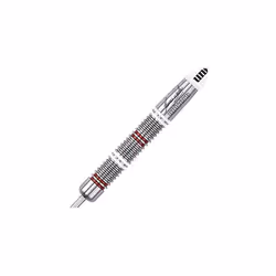 Steel Tip Darts Set | James 'The Machine' Wade Silver Star | 80% Natural Tungsten Barrels | 24 g