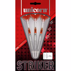 Unicorn Striker 80% Tungsten Darts - 23g -
