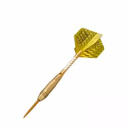 Unicorn Tungsten Darts Set John Lowe Phase 2 Gold Gripper Shafts 21/23/25g - 21G, Gold