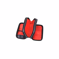 3D Darts Wallet | 3 Zipped Compartments for Barrels, Flights & Shafts |Silver & Grey Weave | 3-Sided Zip Fastening