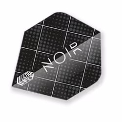 Unicorn Darts Ultra Fly.100 BIG WING Shape Dart Flight - Noir Dot