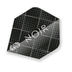 Unicorn Darts Ultra Fly.100 BIG WING Shape Dart Flight - Noir Dot