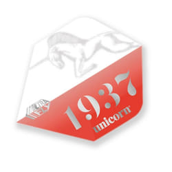 Unicorn Darts Ultra Fly.100 BIG WING Shape Dart Flight - Icon Red