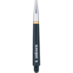 Unicorn Gripper 360 Darts Stems Shafts - Black/Aluminium - Medium - Sml Thread (2020)