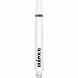 Unicorn Gripper 3 Nylon Darts Stems Shafts Set (2020) - Medium, White