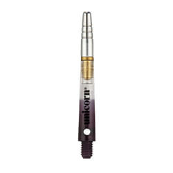 UNICORN GRIPPER 360 SHAFT - 2TONE BLK/ALI 45mm - Black