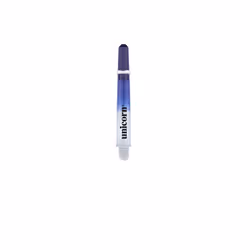 Unicorn 2 Tone Gripper 4 Dart Polycarbonate Shafts Strong Flight Grip S/M/L Blue - Short, Blue