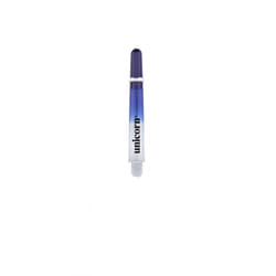 Unicorn 2 Tone Gripper 4 Dart Polycarbonate Shafts Strong Flight Grip S/M/L Blue - Long, Blue