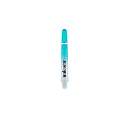 Unicorn 2 Tone Gripper 4 Dart Polycarbonate Shaft Strong Flight Grip S/M/L Green - Medium, Green