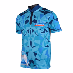 Unicorn Darts Official 2019 Official 2019 Ian Diamond Shirt in White Polyester - Medium