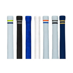 12x Gunn & Moore Bat Grip Pro Lite Premium Quality Soft Rubber Cricket Handle - Full Size, Silver/Black