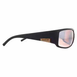 Bolle Sunglasses King 12575 Matte Black Metal Brown Phantom Brown Gun Cat