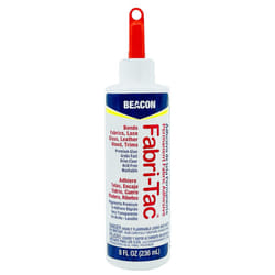 BEACON Fabri-Tac Premium Fabric Glue - Quick Drying  Crystal Clear  Pe