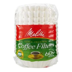 Melitta 631132 Coffee Filters  Basket Style  600 Count (Pack of 1)