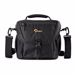 Lowepro Nova 170 AW II, Shoulder case, Any brand, Shoulder strap, Black
