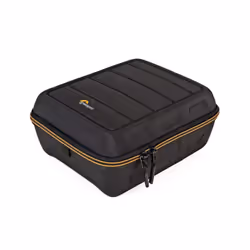 Lowepro Hardside CS 80 Case for Small Drone  Mirrorless Cameras  Larger Over-Ear Headphones  Black