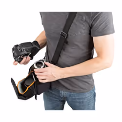 Lowepro 100 AW Black Polyester Beltpack case