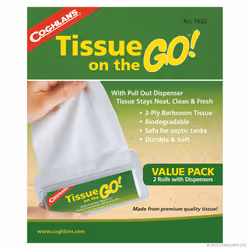 Coghlan's Tissue On The Go 2 Pack