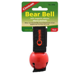 Coghlan's Bear Bell with Magnetic Silencer  Red