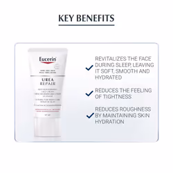 Eucerin Replenishing Skin Relief Face Cream (with 5% Urea) (50ml  Dermatalogical Skincare  Fragrance Free) by Eucerin