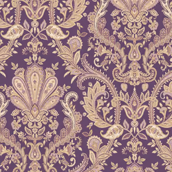 Norwall MD29427 Jacobean Paisley Wallpaper