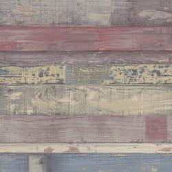 Norwall FH37557 Beachwood Prepasted Wallpaper  Red  Navy