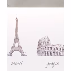 Papyrus Thank You Cards with Envelopes  World Icons (14-Count)