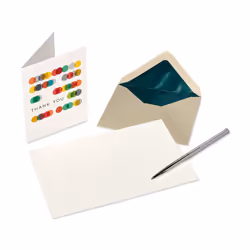 Papyrus Blank Cards with Envelopes  Art Pattern 20-Count
