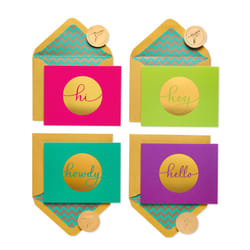 Papyrus Blank Cards with Envelopes  Hello (20-Count)