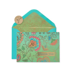 Papyrus Thank You Cards with Envelopes  Floral (12-Count)