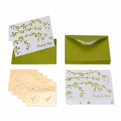 Papyrus Thank You Cards with Envelopes  Branches (20-Count)