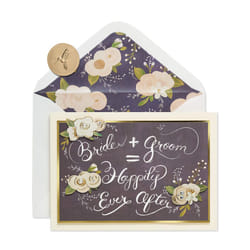 Papyrus Wedding Card It All Adds Up