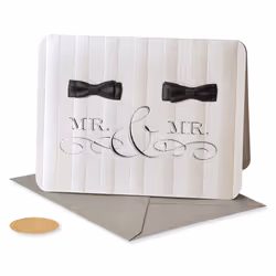 Papyrus LGBTQIA+ Wedding Card for Grooms (Amazing Beginnings)