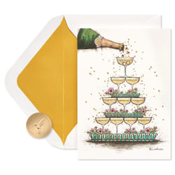 Papyrus Wedding Card - Designed By Bella Pilar Overflowing with Love