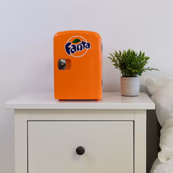 4L Fanta Mini Fridge Portable Mini Fridge For Bedrooms Office Table Top Small Fridge