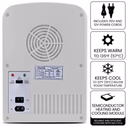CocaCola Diet Coke Portable Thermoelectric Mini Fridge Cooler/Warmer 12vDC/220v AC home, dorm, car, beverages, snacks, skincare, cosmetics, medication