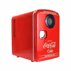 4L Coke Mini Fridge Inbuilt Speaker Portable Mini Fridge For Bedrooms Office Table Top Fridge