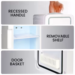 6L Mini Fridge | Cosmetic Fridge for Beauty Makeup, Skincare Fridge