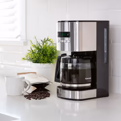 Kenmore Drip Coffee Maker Machine, 1.8L with Timer - KKCM12B