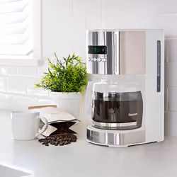 Kenmore Aroma Control 12-Cup Programmable Coffee Maker, White
