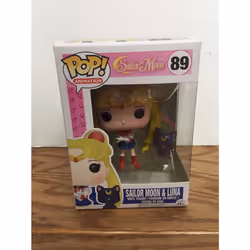 Funko POP Anime: Sailor Moon with Luna Action Figure