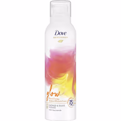 Dove Mousse Glow with Niacinamide Shower & Shave Foam 200ml